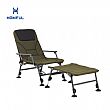 Multifunctional Outdoor Folding Chair with Footstool - 60C24G