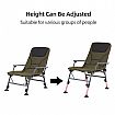 Multifunctional Outdoor Folding Chair with Footstool - 60C24G