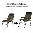Multifunctional Outdoor Folding Chair with Footstool - 60C24G