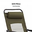 5-position Adjustable Outdoor Folding Chair - 60C24H