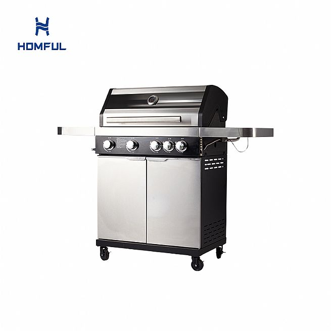 Parrillas de gas de acero inoxidable de 11,5 kW