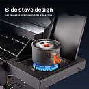Barbacoas de gas de 4 quemadores - 61C23Q
