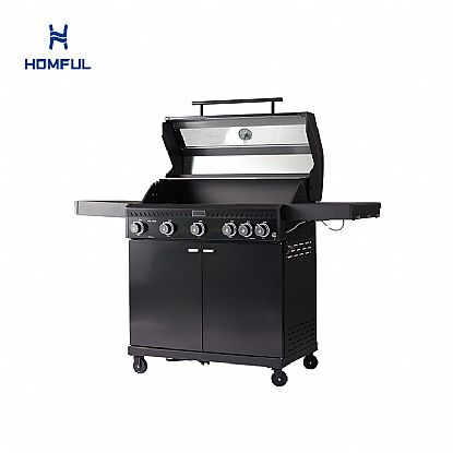 Parrilla de gas de acero inoxidable para...