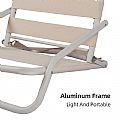 Outdoor Foldable Portable Beach Chair - 60C16V