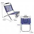 Mini Breathable Beach Chair - 60C23V