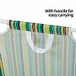 Lightweight Portable Camping Chair with Safety Lock & Handle - 60C27C
