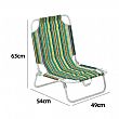 Lightweight Portable Camping Chair with Safety Lock & Handle - 60C27C