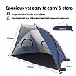 UV 50+ Sunshade Lightweight Beach Tent - 60I12Y