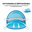 UV 50+ Portable Pop Up Beach Tent - 60I23G