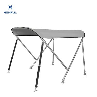 2 Bow Round Tube Bimini Top