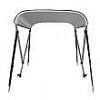 2 Bow Round Tube Bimini Top - 80B03A