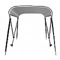 2 Bow Round Tube Bimini Top - 80B03A