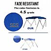 4 Bow Round/Square Tube Bimini Top - 80B33B