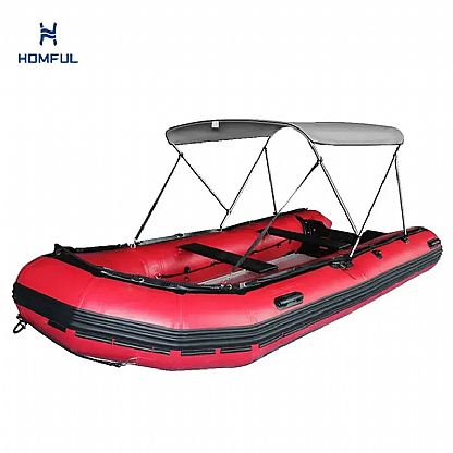 2 Bow Runde Rohr Schlauchboot Bimini Top