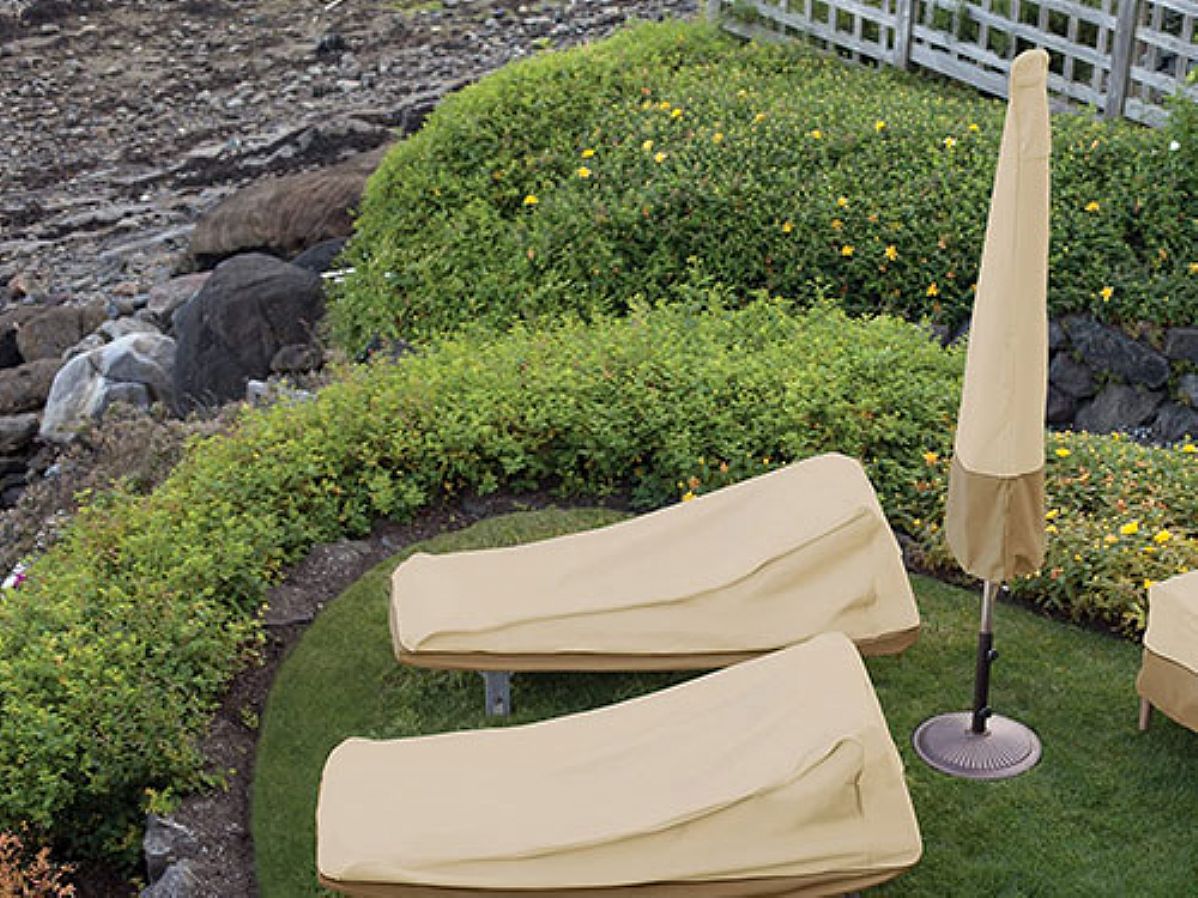 Large Parasol Banana Cantilever Umbrella Cover Patio Garden Outdoor 