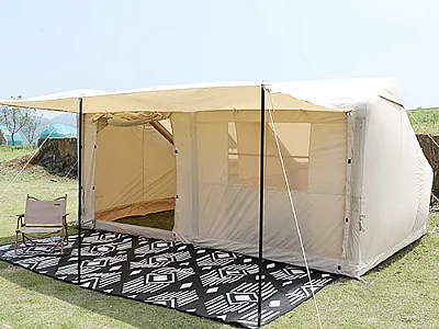 Welche Art von Zelten werden für Glamping verwendet?