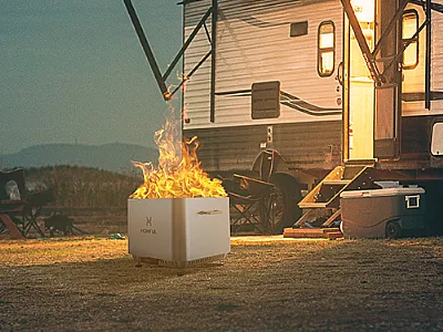 Terrassen-Feuerstelle die ideale Heizlösung für Ihren Außenbereich