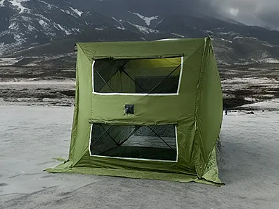 Eisangelzelte 101 Die neueste Ausrüstung für Winterangler