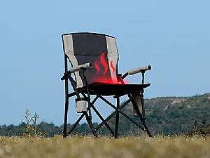Disfrute del aire libre con comodidad con sillas de camping con calefacción