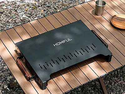 Genießen Sie das Kochen unterwegs mit Homful Outdoor-Klappgrills