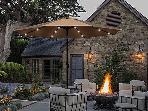Solar Patio Umbrellas