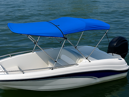Bimini top for boats