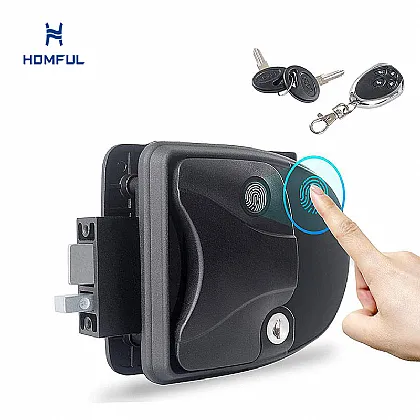 Cerradura de puerta de huella digital RV