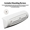 White Straight Dock Fender - 80E29Y
