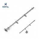 Marine Stainless Steel Flag Pole Holder with Base - 80D94A