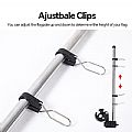 Adjustable Stainless Steel Boat Flag Pole Holder - 80D94E