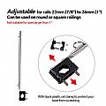 Easy Installation Stainless Steel Pole Flag Holder - 80D94F