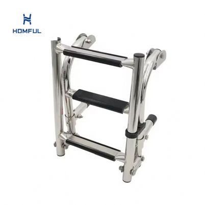 3 Steps Stainless Steel Marine Boat Ladder
