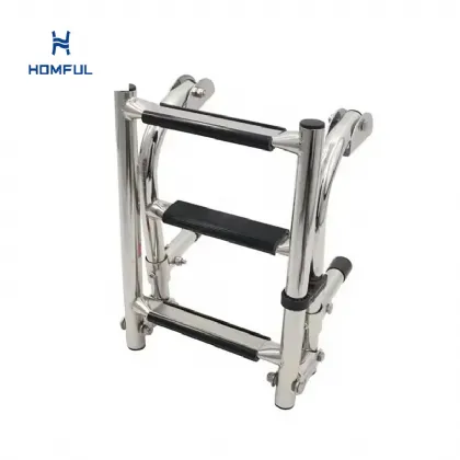 3 Steps Stainless Steel Marine Boat Ladder