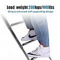 Portable Folding Boarding Ladder for Boats - 80F06A