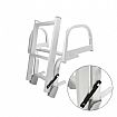 3 Steps Aluminum Folding Boat Ladder - 80F09A