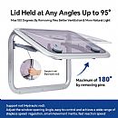 Rectangular Aluminum Alloy Portlight - 71C51G