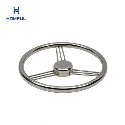 Marine 3-Spoke Steering Wheel