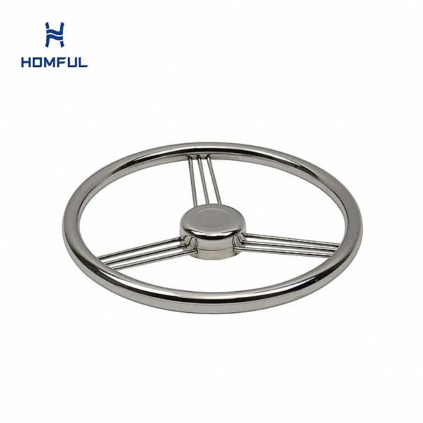 Marine 3-Spoke Steering Wheel