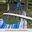 Homful Brazilian Style Hammocks With Wood Spreader Bar - 60V05A