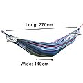 Homful Brazilian Style Hammocks With Wood Spreader Bar - 60V05A