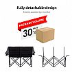 Outdoor Customizable Luxury Aluminum Alloy Double Camping Chair - 60C24E