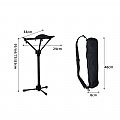 Wholesale Ultra-portable 600g Height-adjustable Folding Seat - 60C26Z