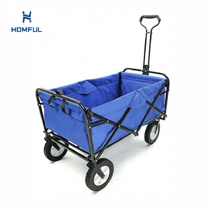 Camping Beach Folding Wagon Trolley Cart
