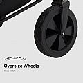 8 Inch Wide Wheel Folding Camping Wagon - 60F02A