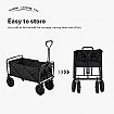 8 Inch Wide Wheel Folding Camping Wagon - 60F02A