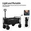 8 Inch Narrow Wheel Folding Camping Wagon - 60F02B