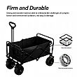 8 Inch Narrow Wheel Folding Camping Wagon - 60F02B