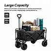 8 Inch Narrow Wheel Folding Camping Wagon - 60F02B