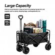 8 Inch Narrow Wheel Folding Camping Wagon - 60F02B