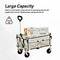 Durable Mini Folding Camping Wagon - 60F02Q